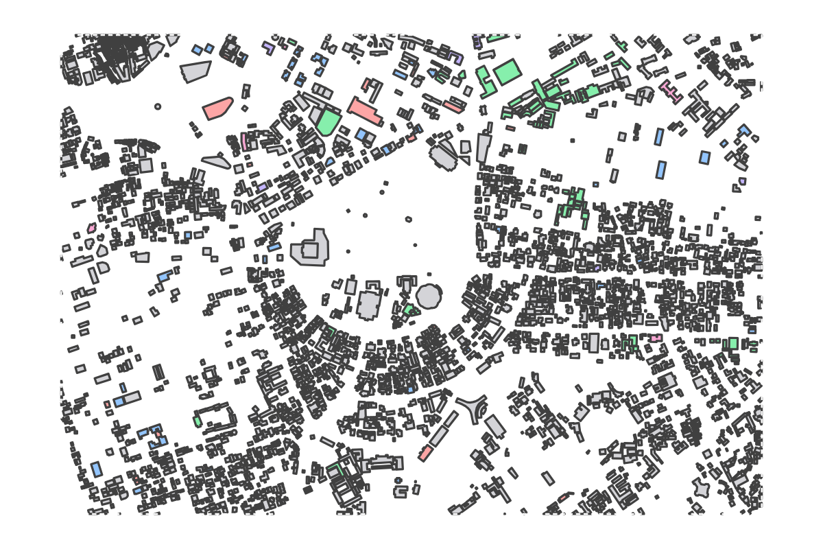 Program breakdown map