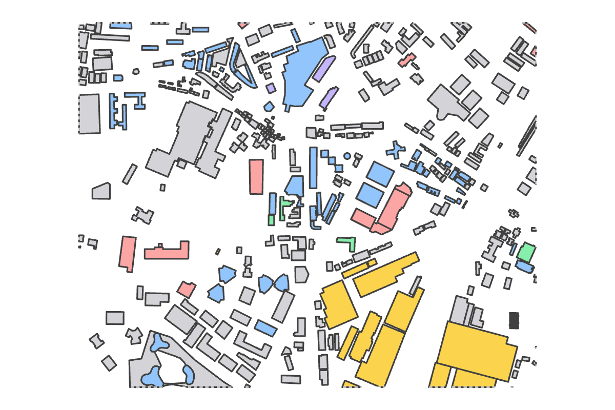 Program breakdown map