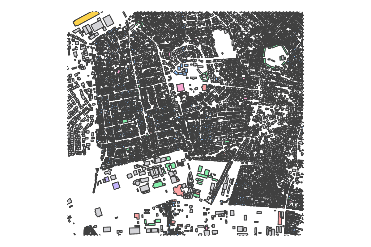 Program breakdown map