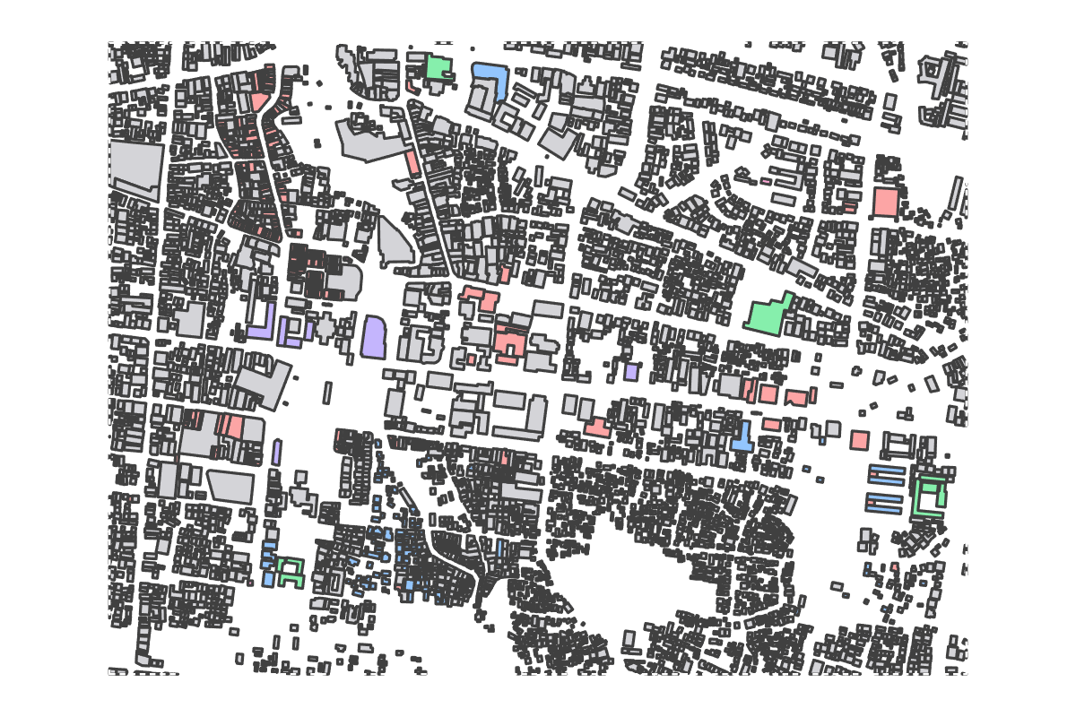 Program breakdown map