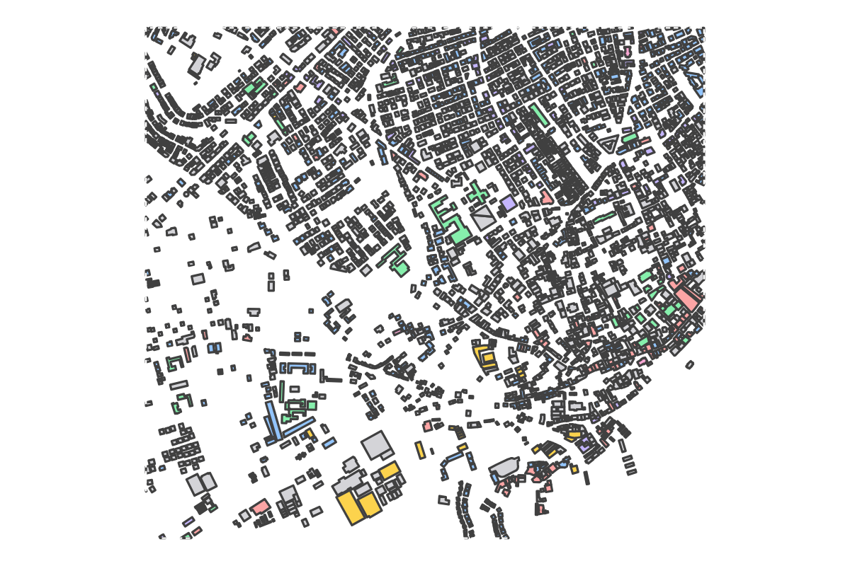 Program breakdown map