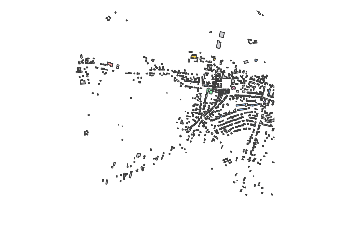 Program breakdown map