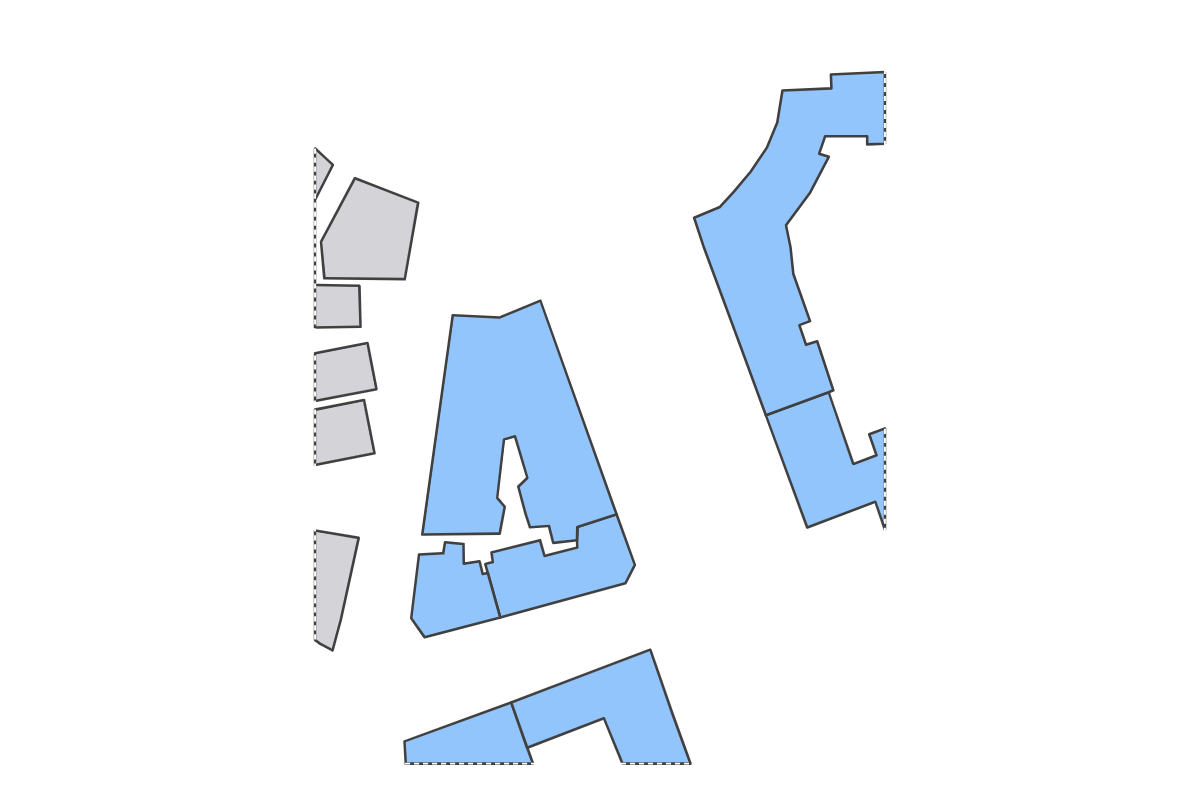 Program breakdown map