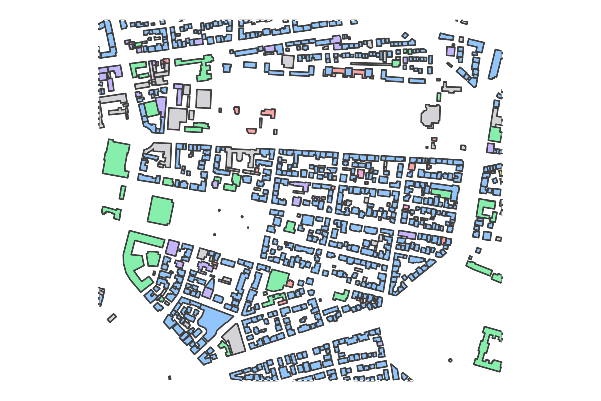 Program breakdown map