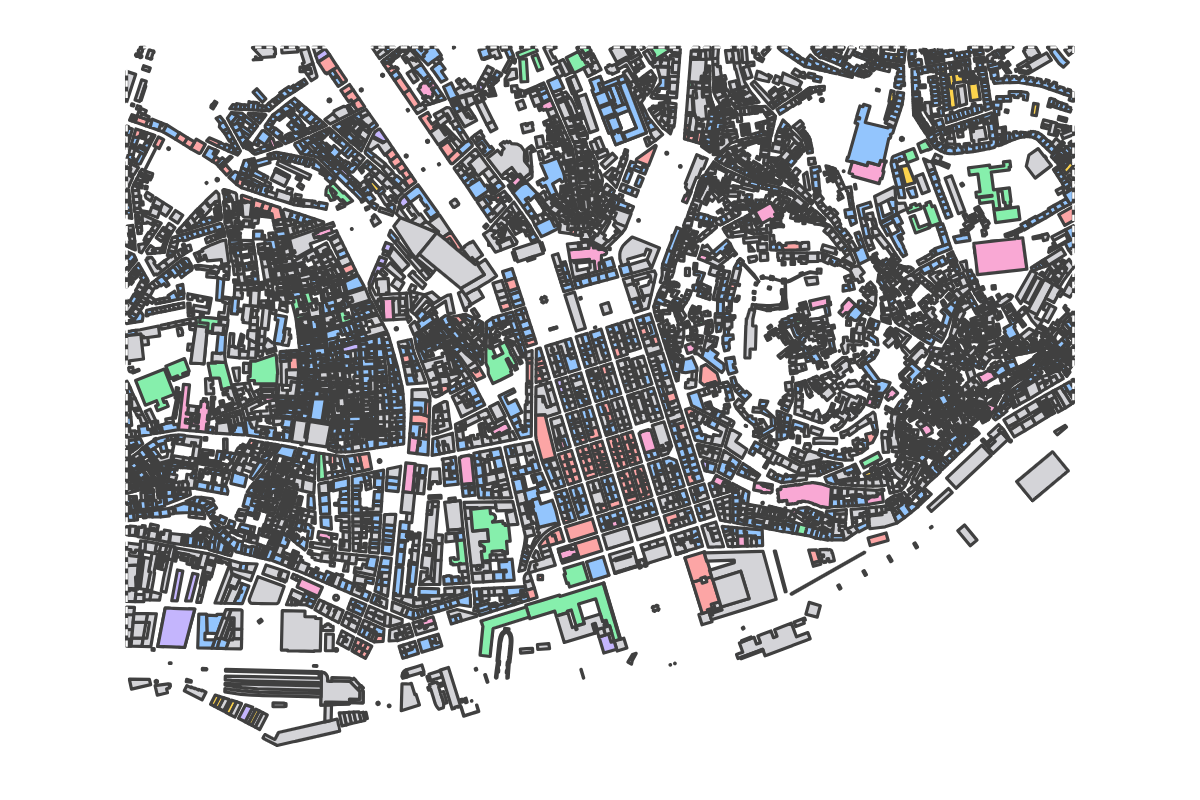 Program breakdown map