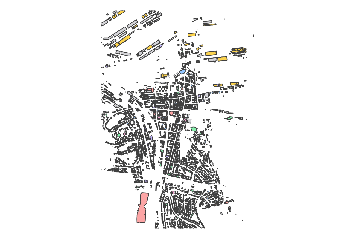Program breakdown map