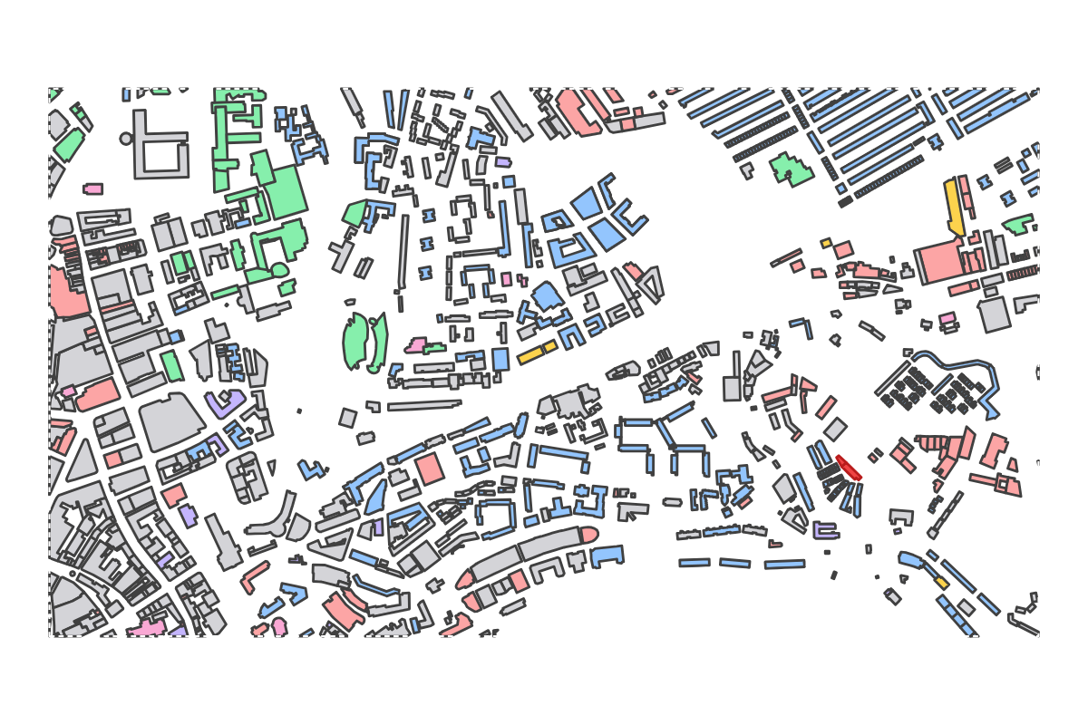 Program breakdown map