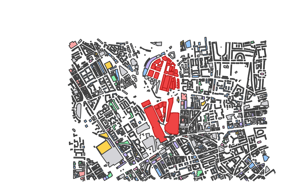 Program breakdown map
