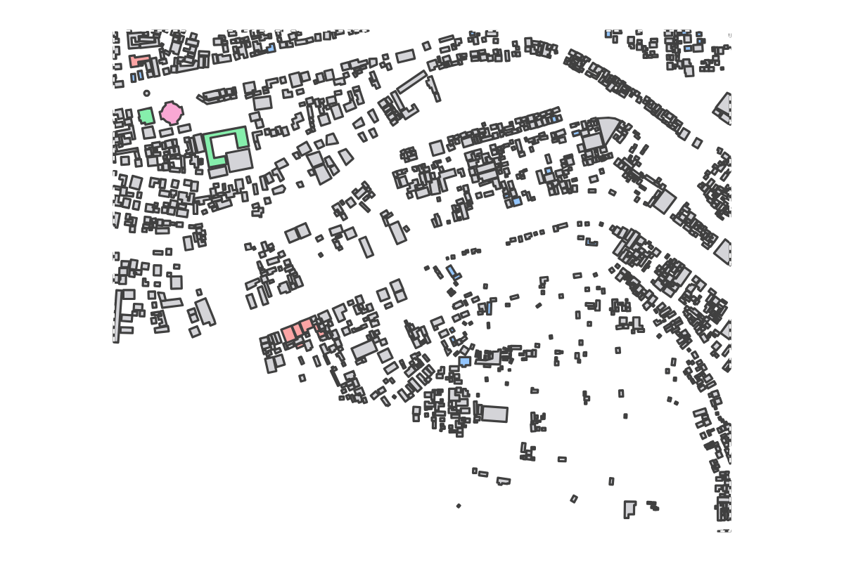 Program breakdown map