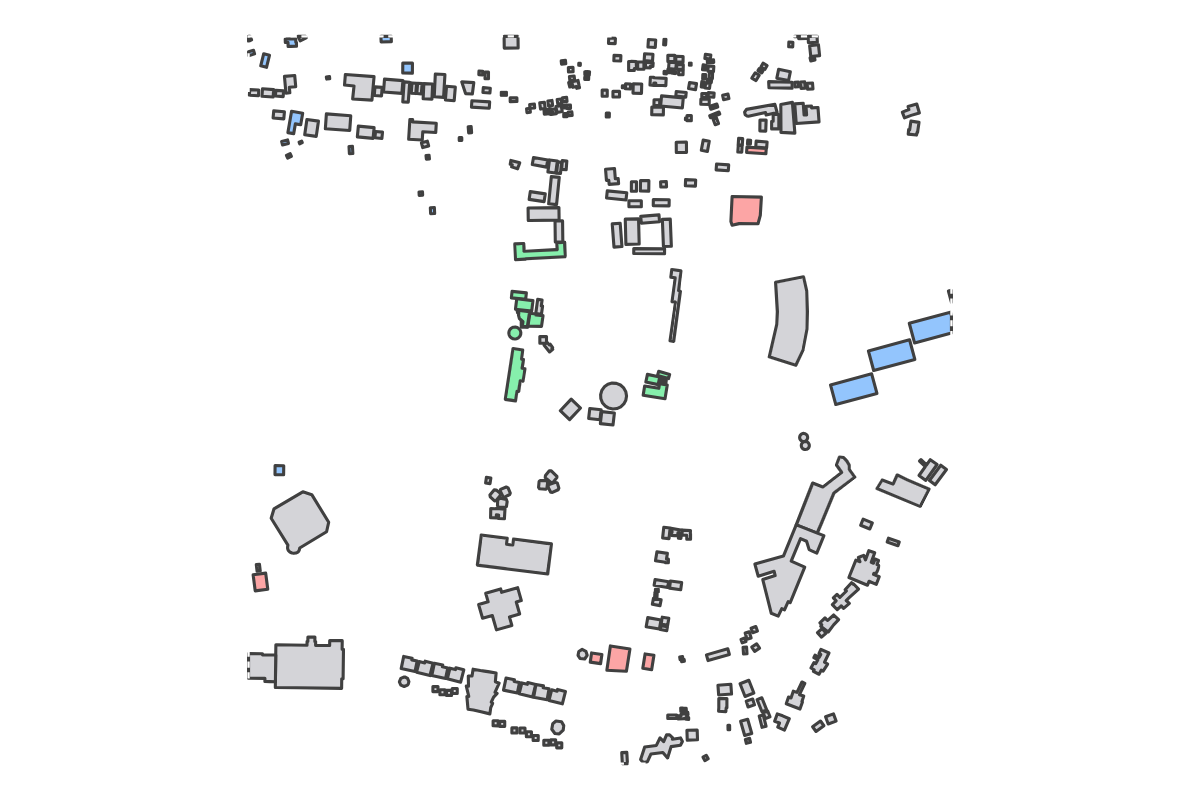 Program breakdown map