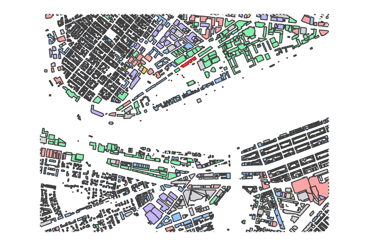 Program breakdown map