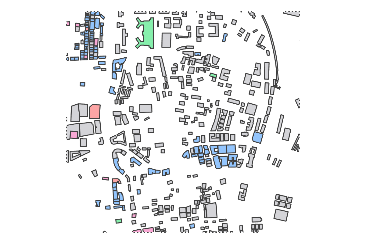 Program breakdown map