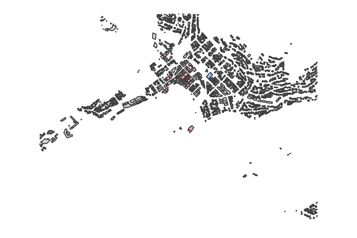 Program breakdown map