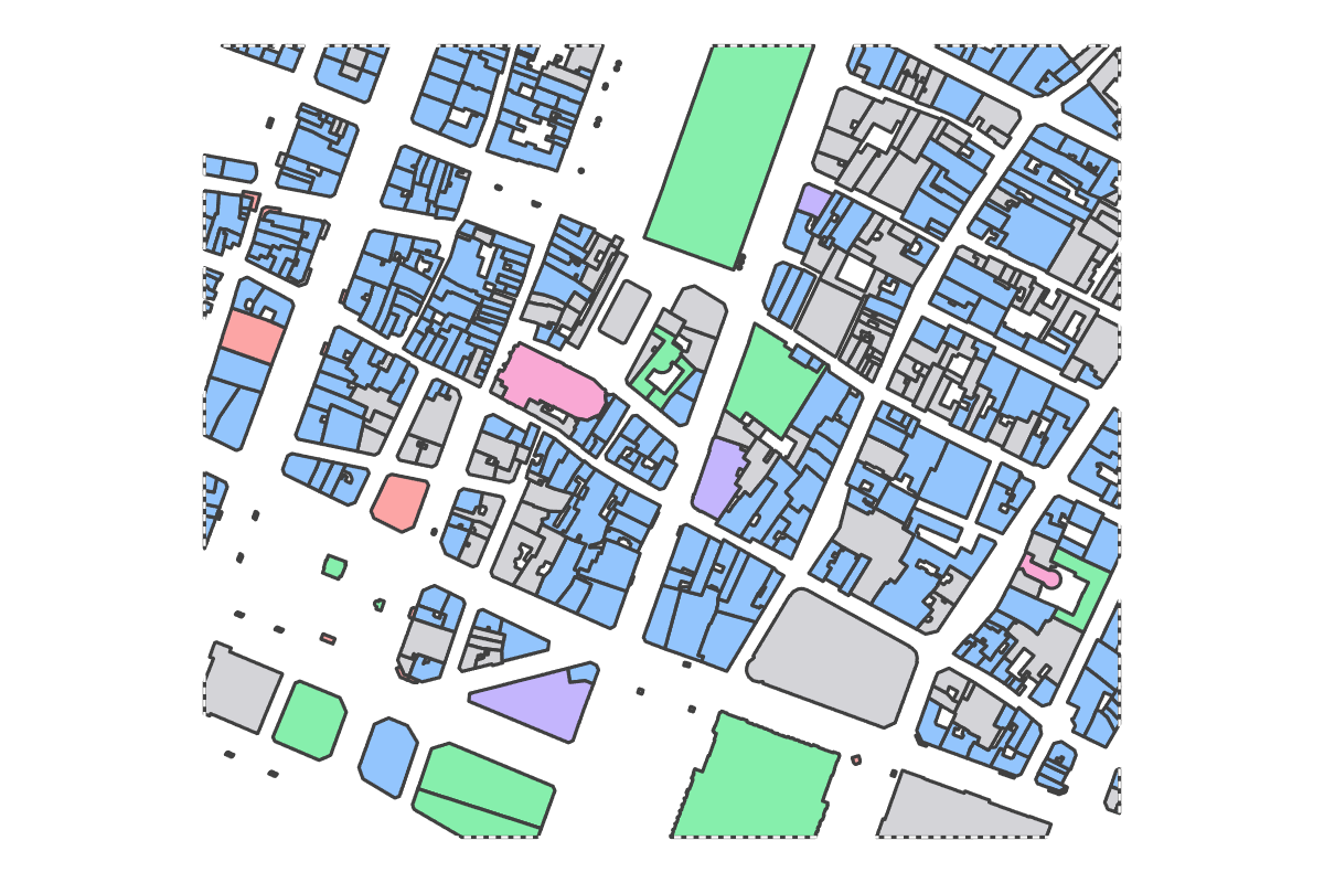 Program breakdown map