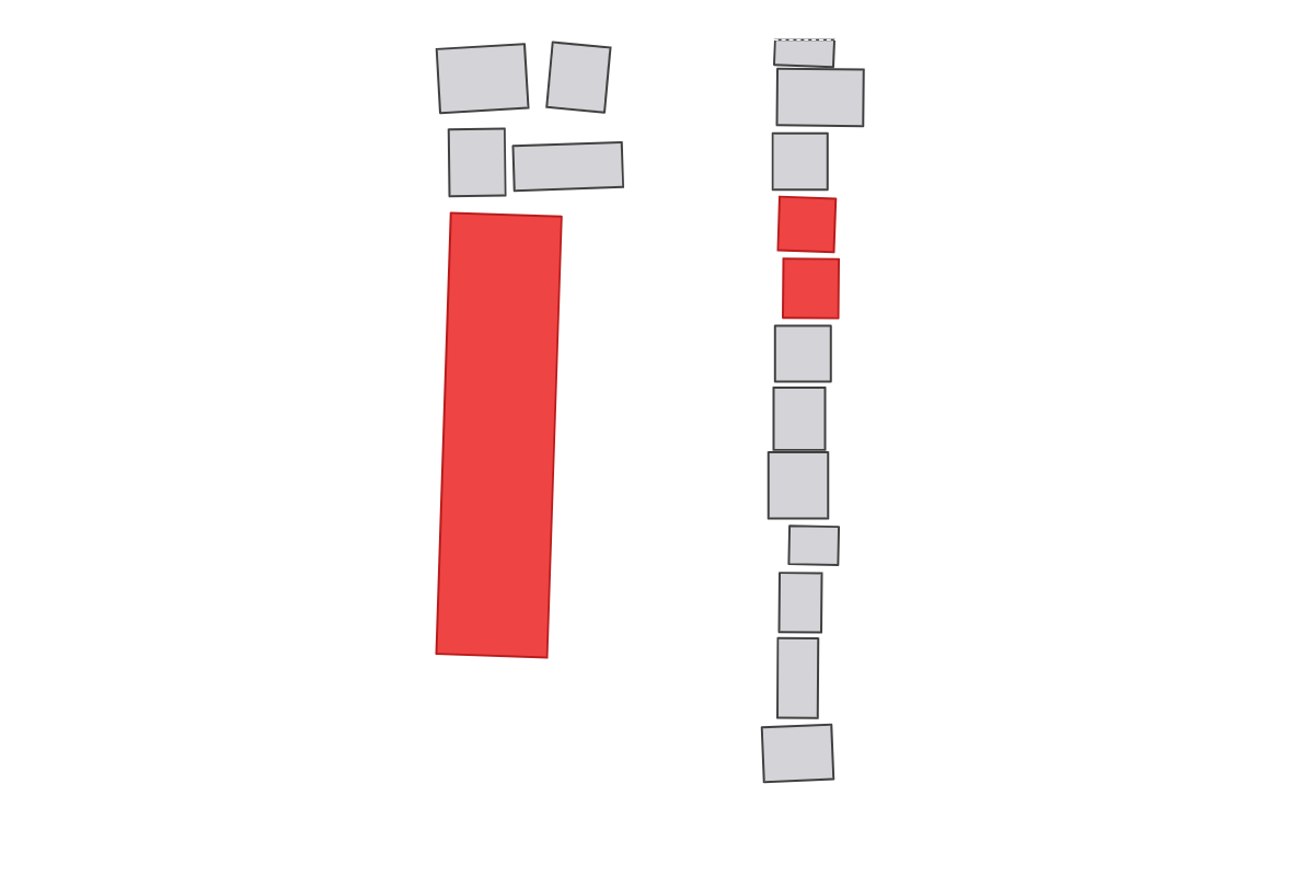 Program breakdown map