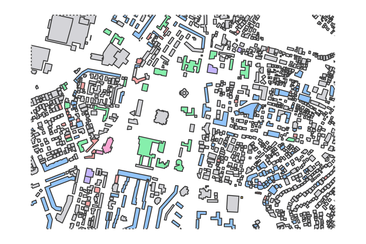 Program breakdown map