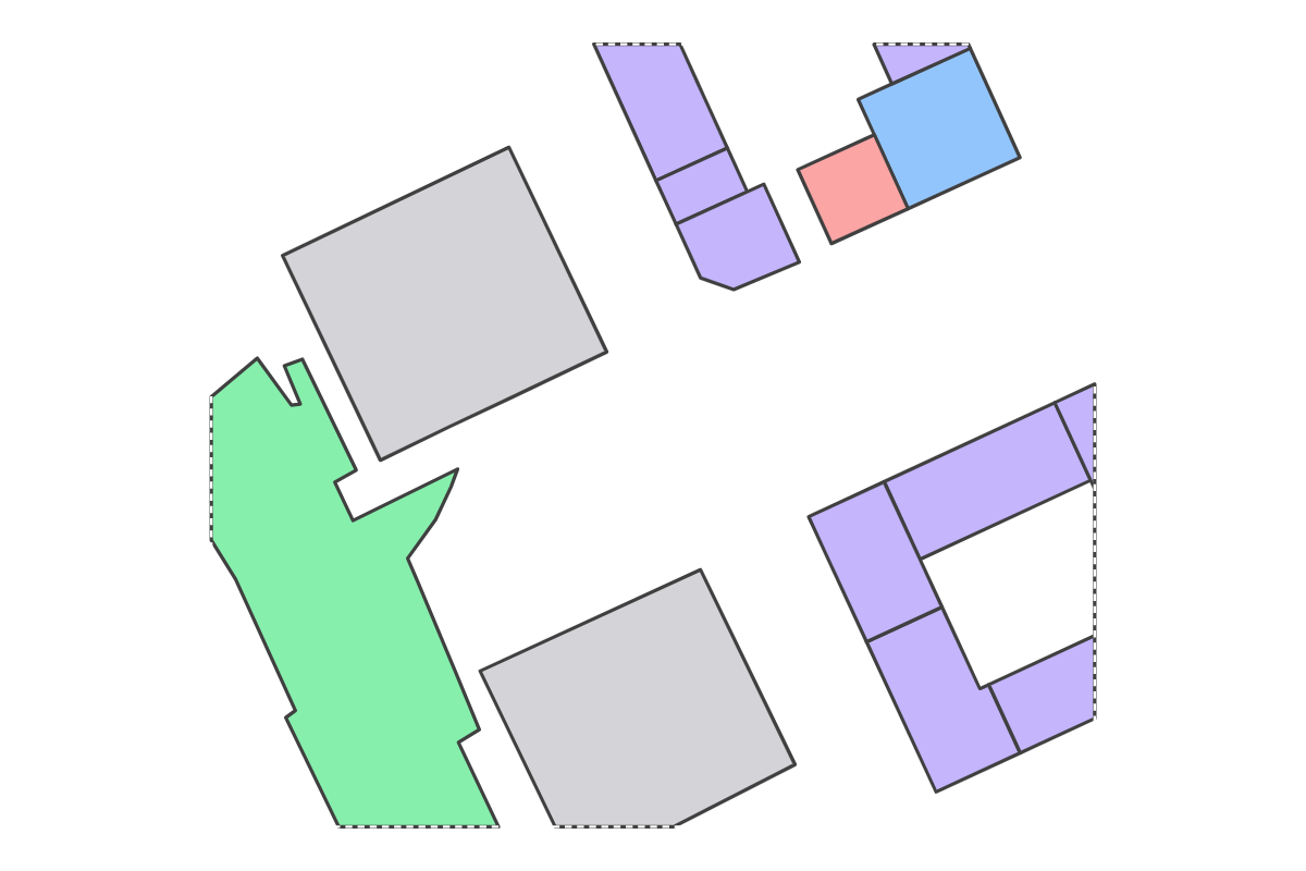 Program breakdown map