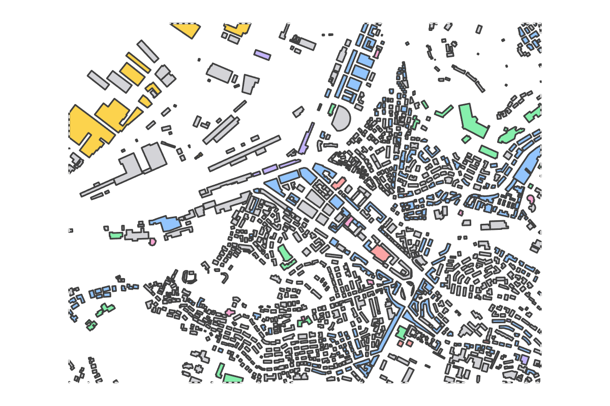 Program breakdown map
