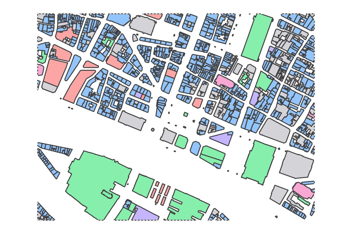 Program breakdown map
