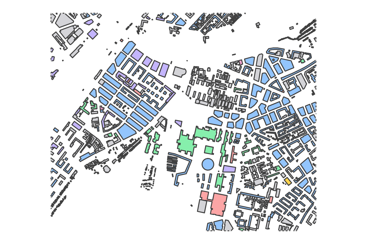 Program breakdown map