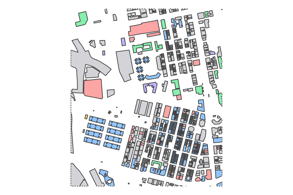 Program breakdown map