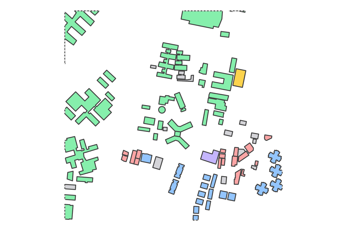 Program breakdown map