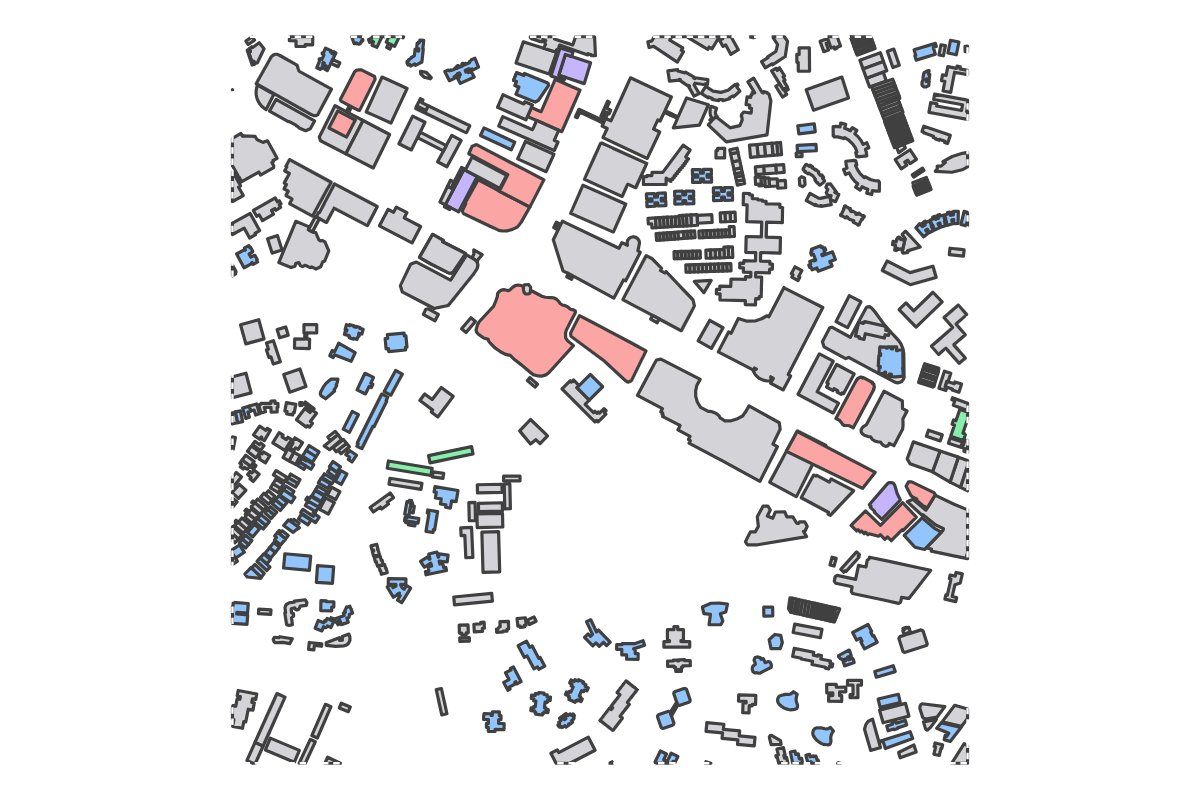 Program breakdown map