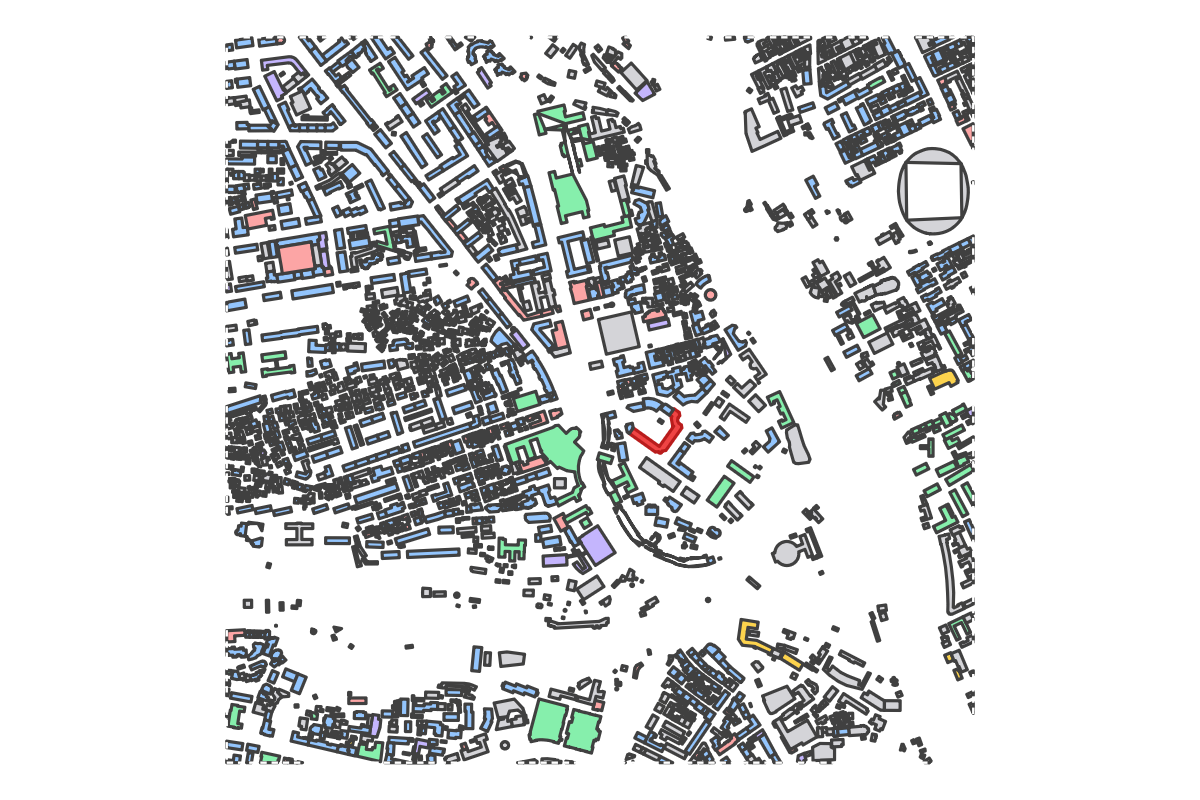 Program breakdown map