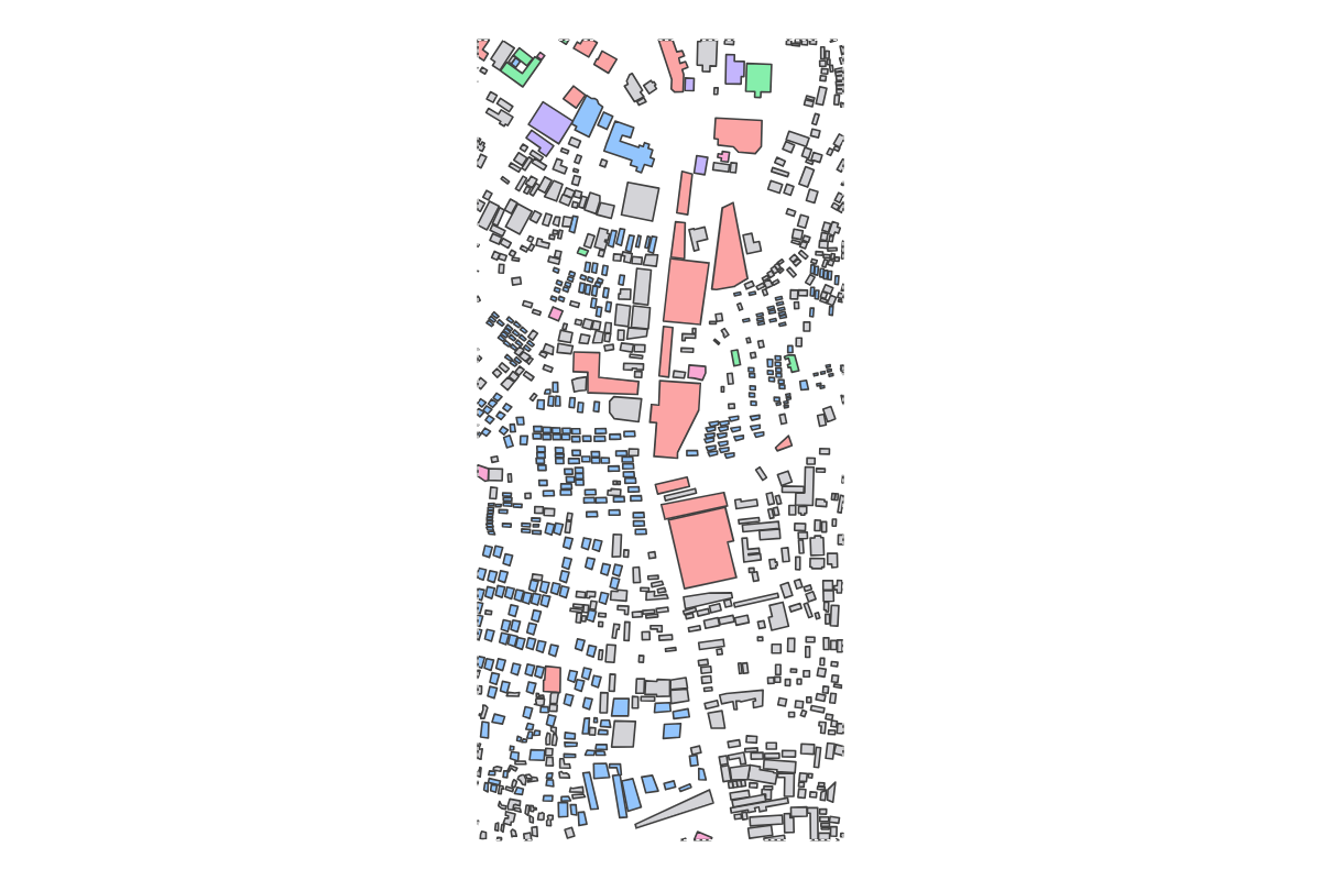 Program breakdown map