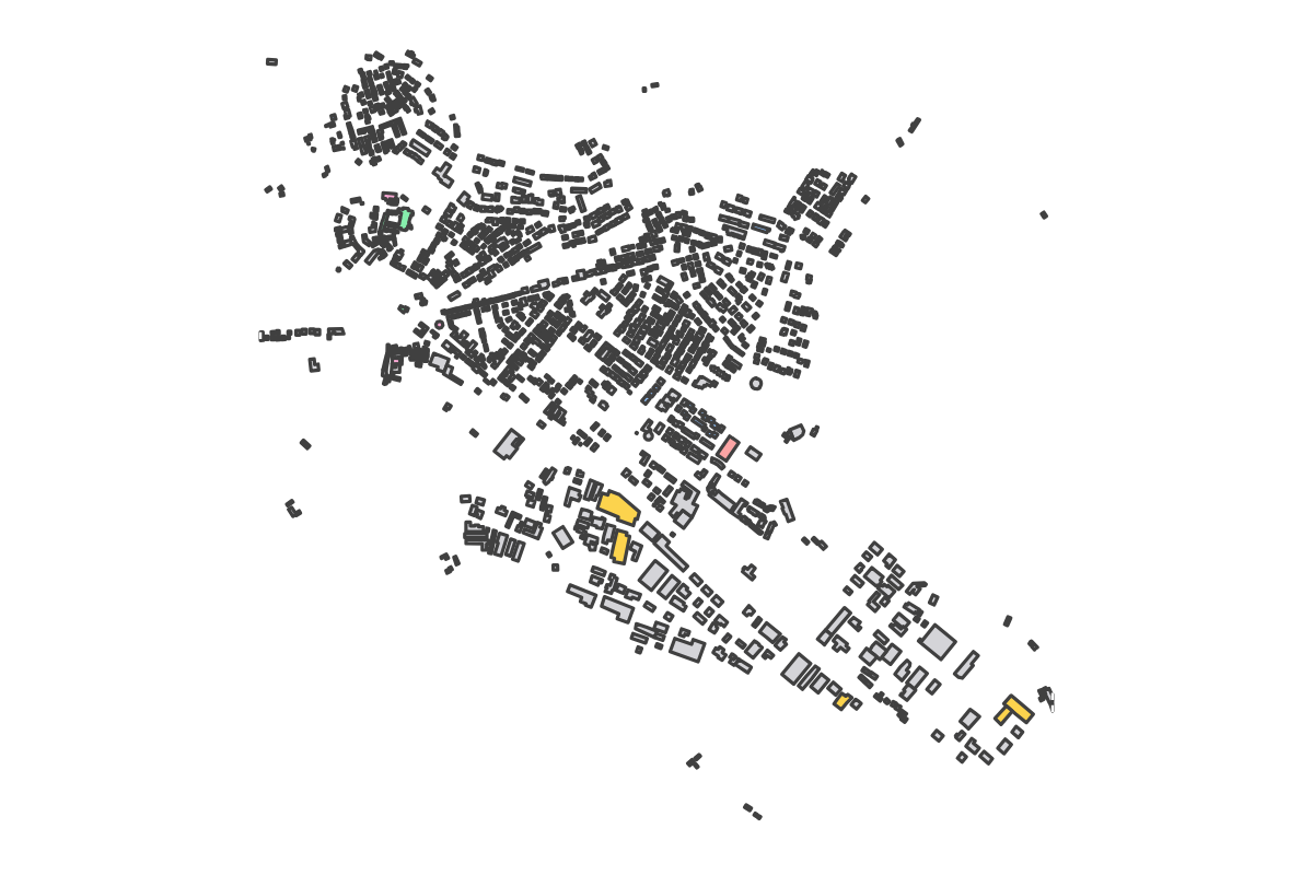 Program breakdown map