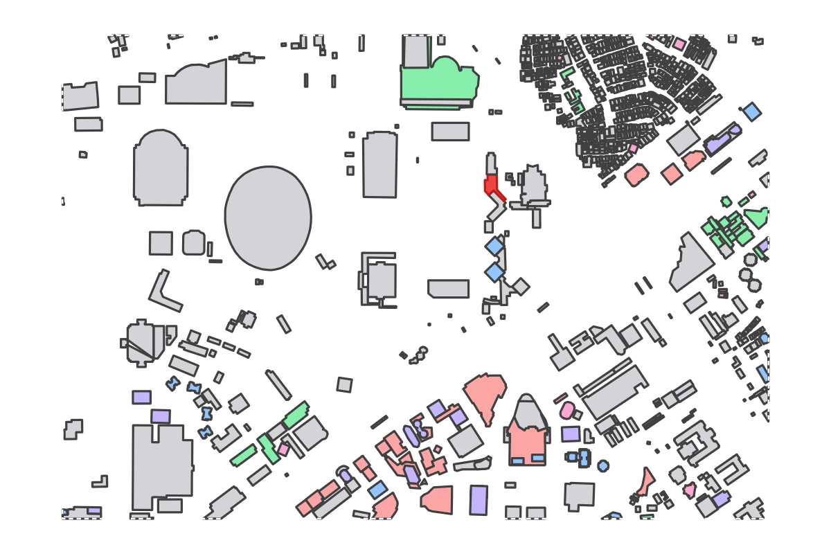Program breakdown map