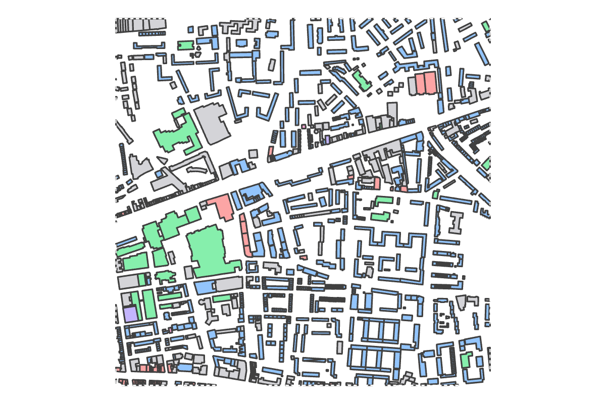 Program breakdown map