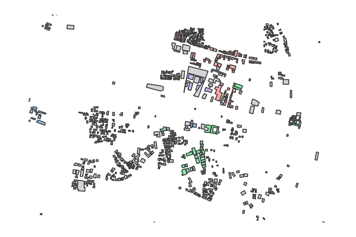Program breakdown map