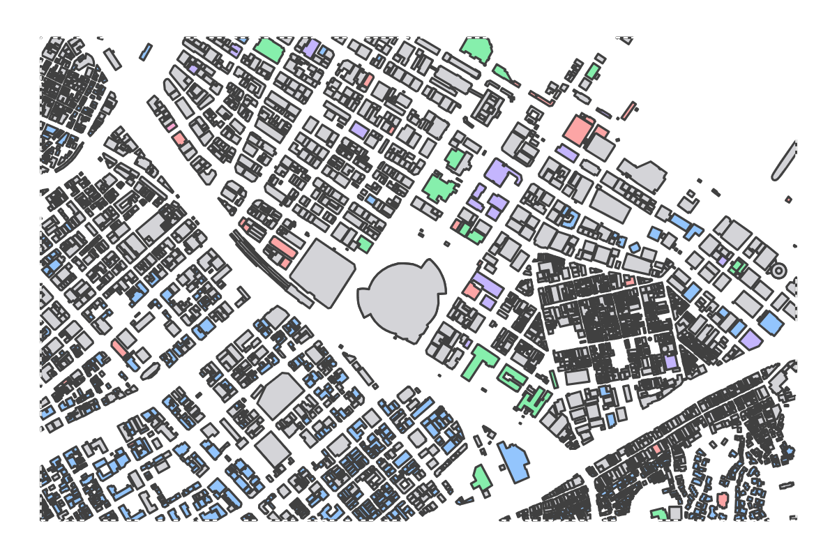 Program breakdown map