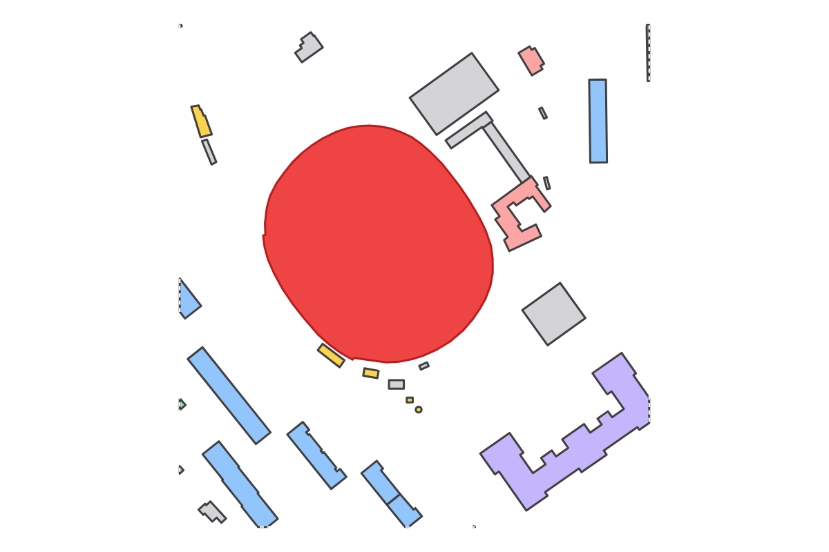 Program breakdown map