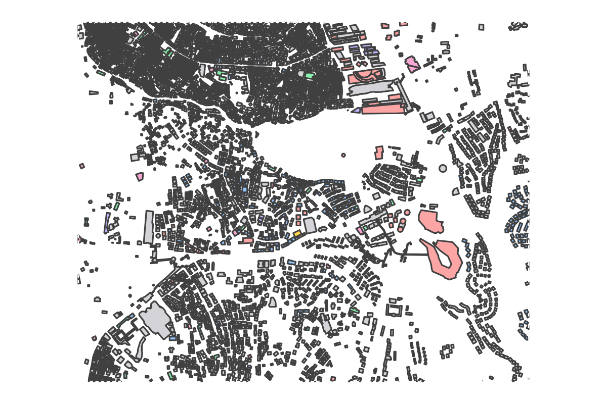 Program breakdown map