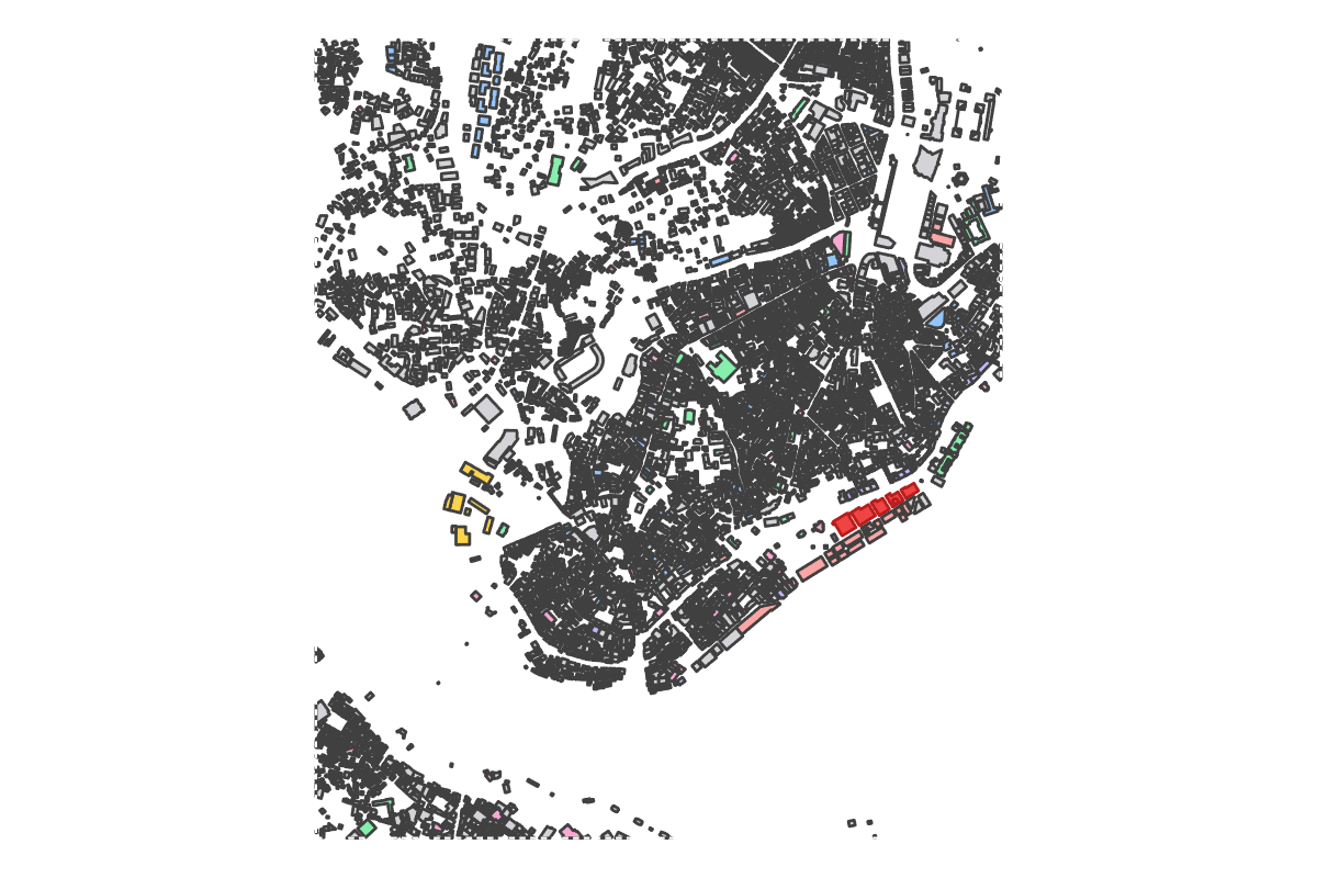 Program breakdown map