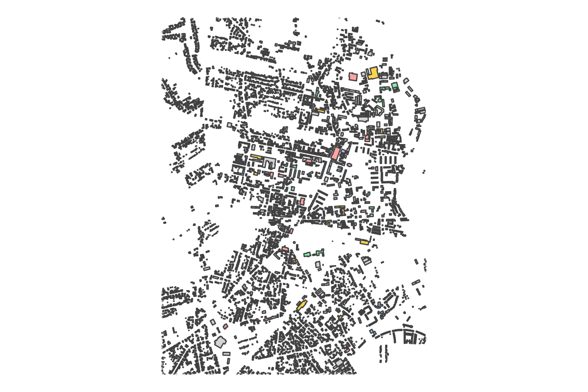Program breakdown map