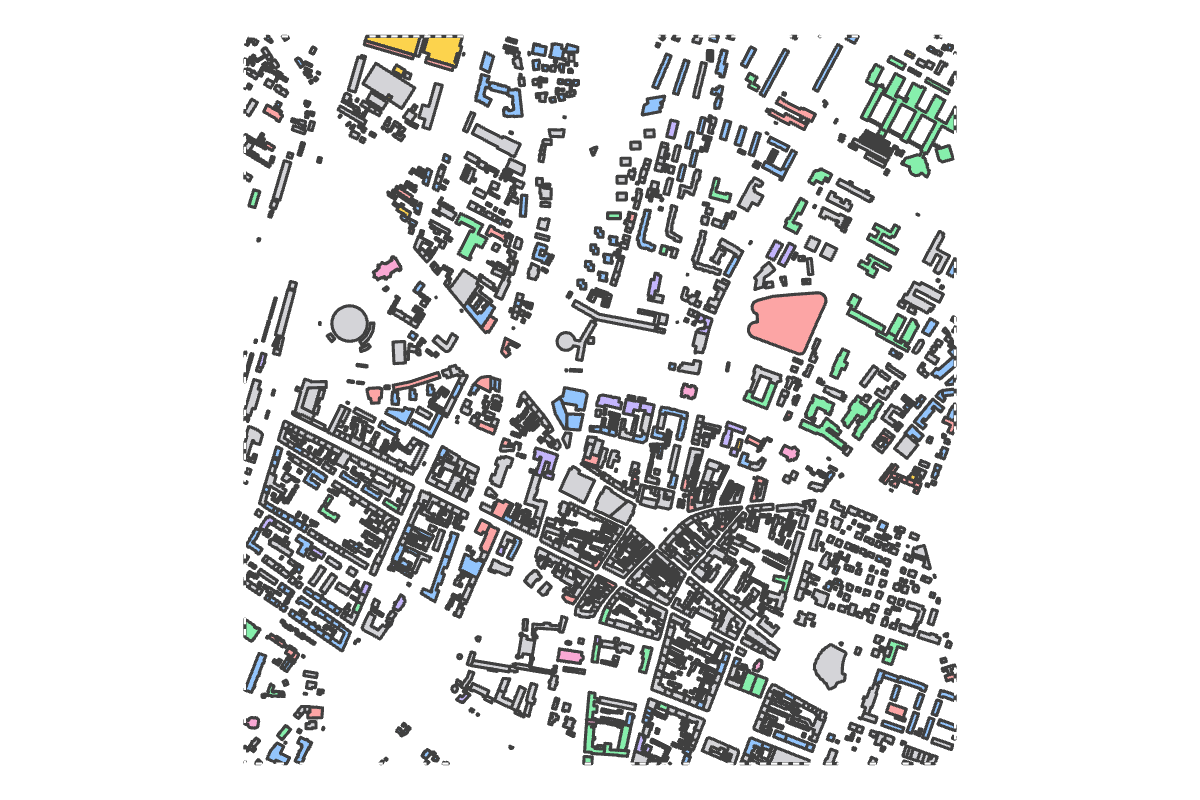 Program breakdown map
