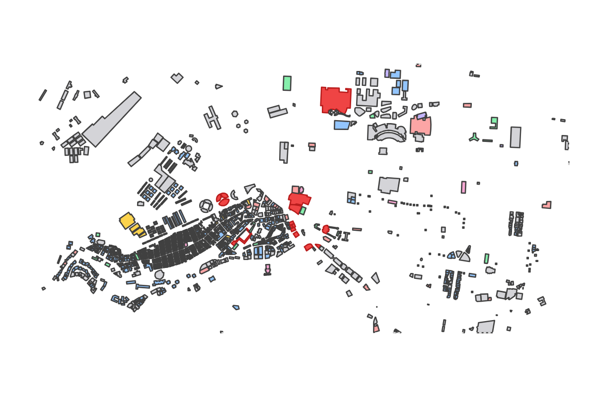 Program breakdown map