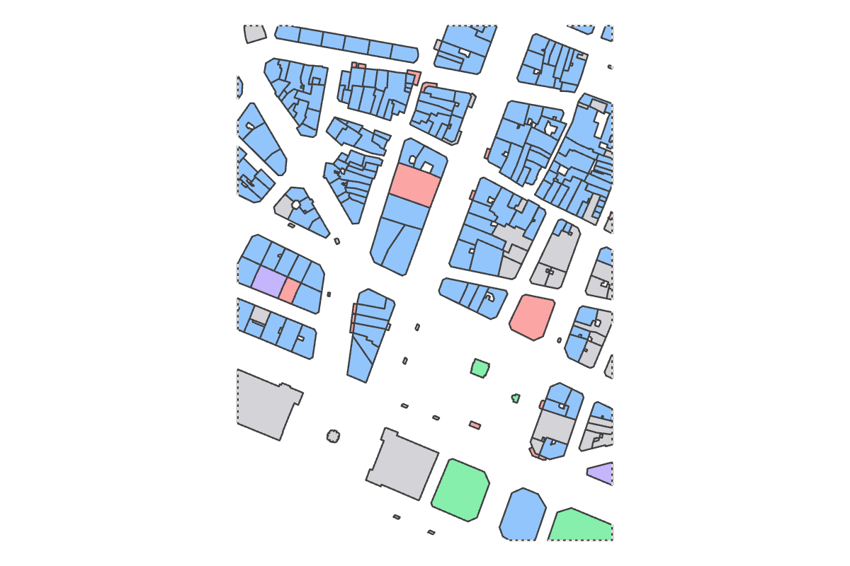 Program breakdown map