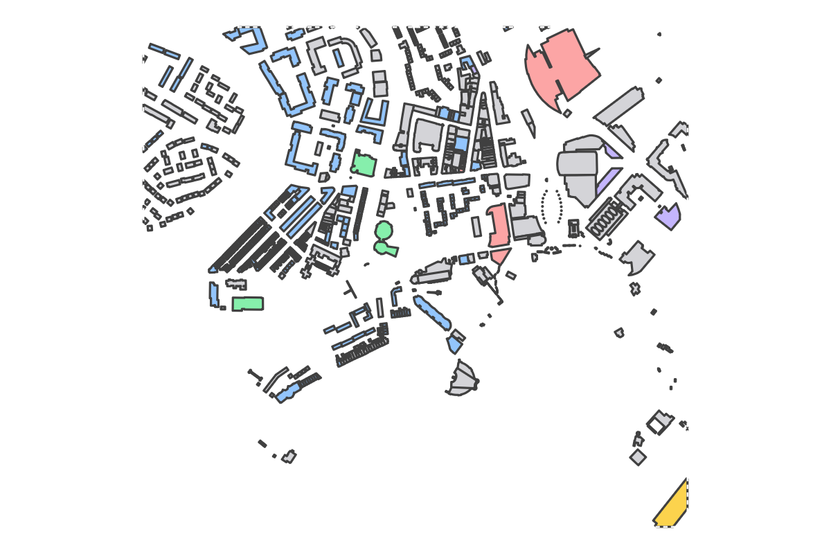 Program breakdown map
