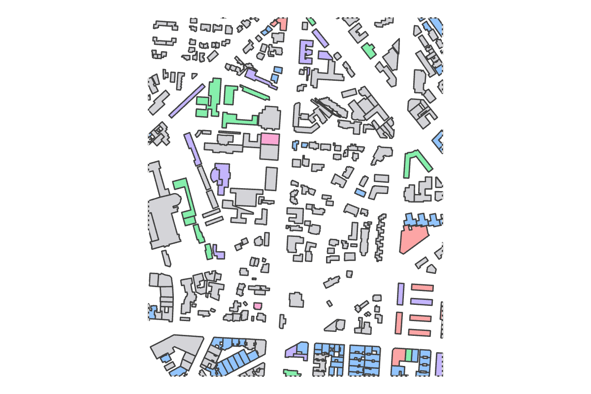 Program breakdown map