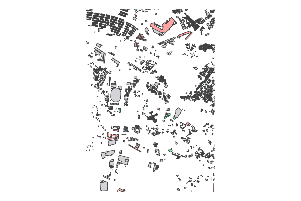 Program breakdown map