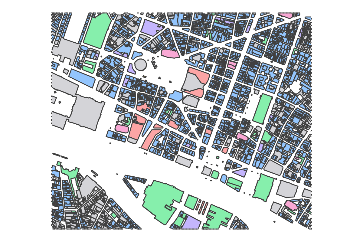 Program breakdown map