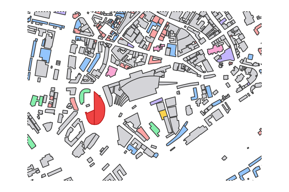 Program breakdown map