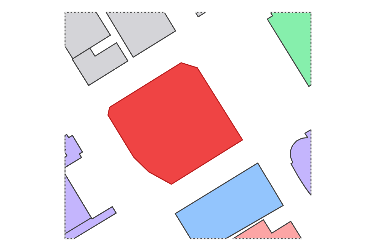 Program breakdown map