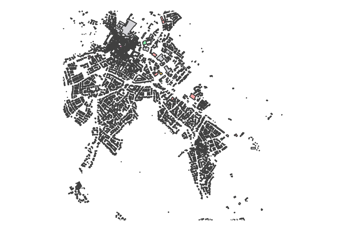 Program breakdown map