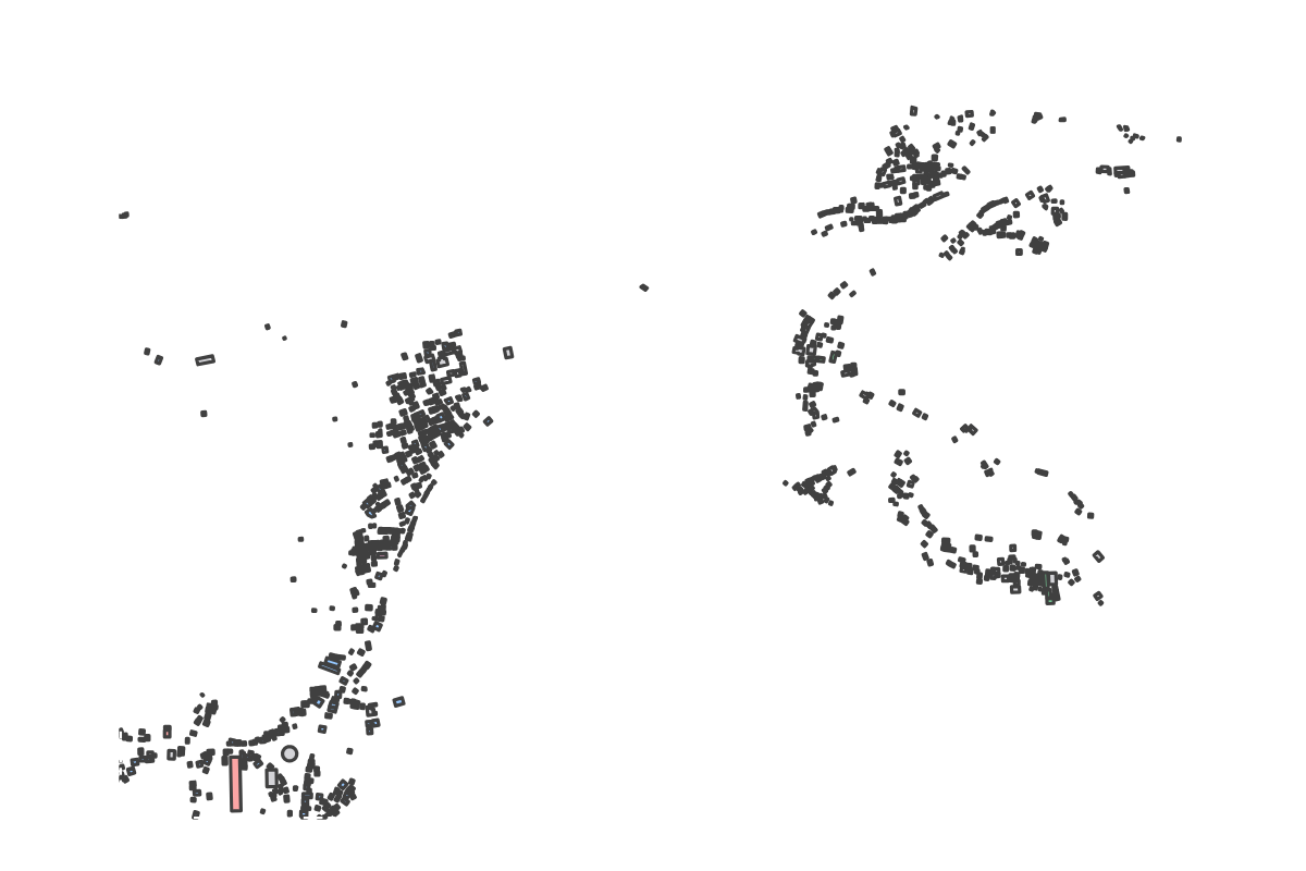 Program breakdown map