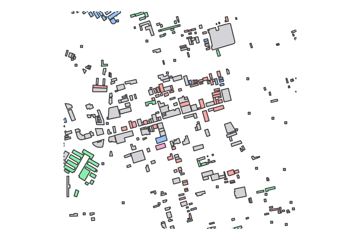 Program breakdown map